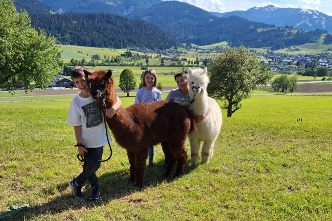 Streicheltiere, Urlaub am Bauernhof in Radstadt, Salzburger Land - Nöglhof